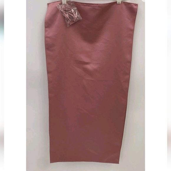 David's Bridal Pink Gown - Picture 8 of 11